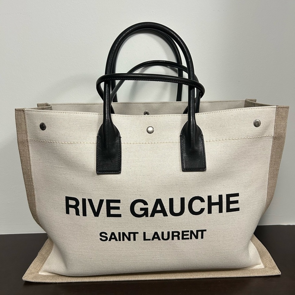 RIVE GAUCHE TOTE IN CANVAS